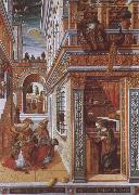 Carlo Crivelli Annunciation with St. Endimius Germany oil painting artist